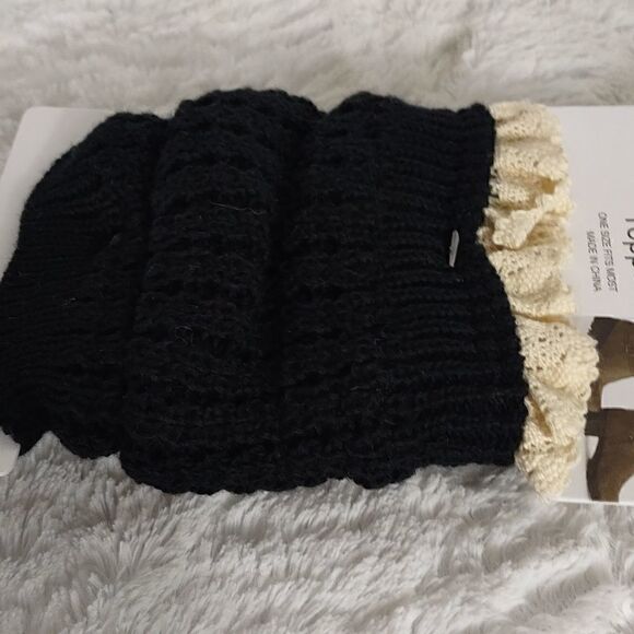 Sonoma Knit & Lace Boot Topper - Picture 2 of 5